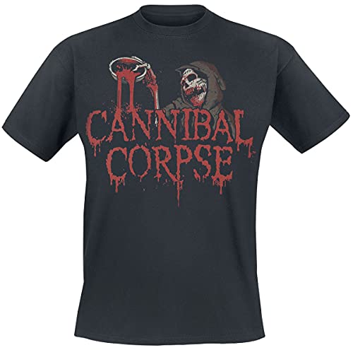 Cannibal Corpse Acid Blood Band-Merch - Maglietta Da Uomo, Colore: Nero, Nero, Xl