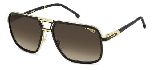 Carrera 1071/S Occhiali, Opaco Black Gold, 61 Uomo