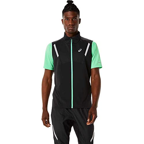 Asics Vest, Black, L Men'S