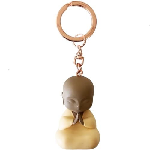 Little Messengers Portachiavi Buddha 4,5 Cm Modello Eveil, Multicolore, 4,5Cm
