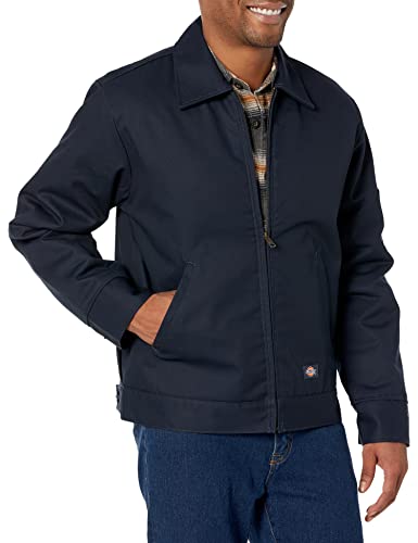 Dickies Jt15 Giacca, Blu (Dark Navy), Large Uomo