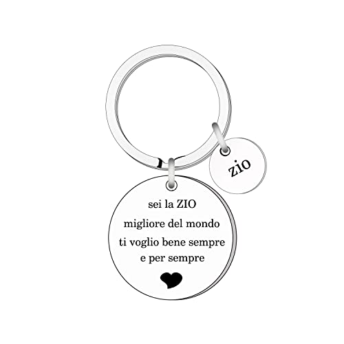 Yyds Portachiavi Zio Regalo Per Zio Regalo Gioielli Regalo Di Compleanno Regalo Di Natale
