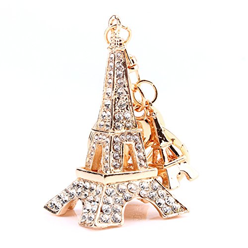 Heepdd Rhinestone Portachiavi, Torre Rhinestone Portachiavi Charm Pendente Per Borsa Charm Borsa Del Telefono Portachiavi