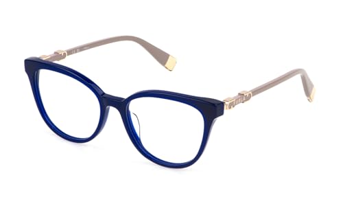 Furla Vfu832 Occhiali, Blu Opaco, 56 Donna