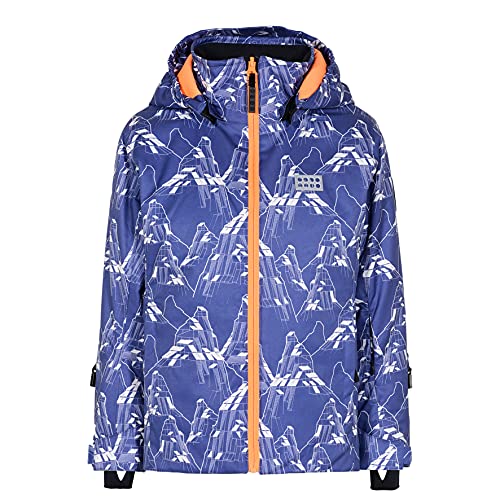 Lego Wear Mädchen Tec Skijacke Winterjacke Action Serie 100% Wasserdicht, Winddicht, Atmungsaktiv, Warm Giacca, 650, 104 Bambina