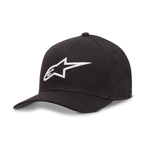 Alpinestars, Ageless Curve, Cappellino Con Visiera, Nero Bianco, 23X, Uomo