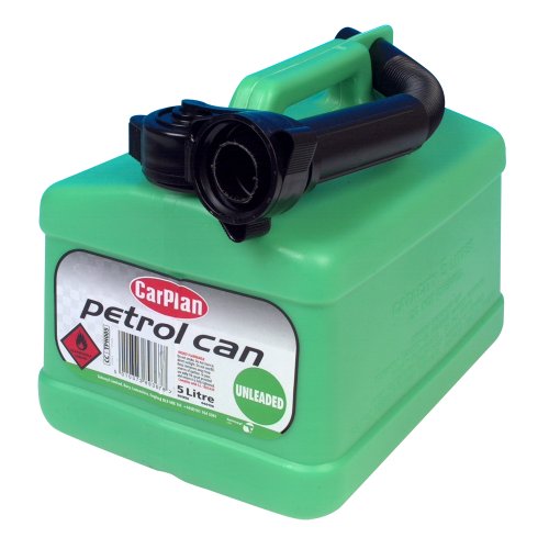 Carplan Tanica Per Benzina Senza Piombo Verde, 5 Litri