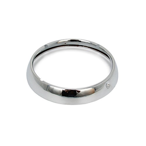 Ustpo - Faro Da Moto Da 17,8 Cm, Cromato Per Har.Ley-Da.Vidson Touring Road King Electra Glide Street Glide E Tri Glide