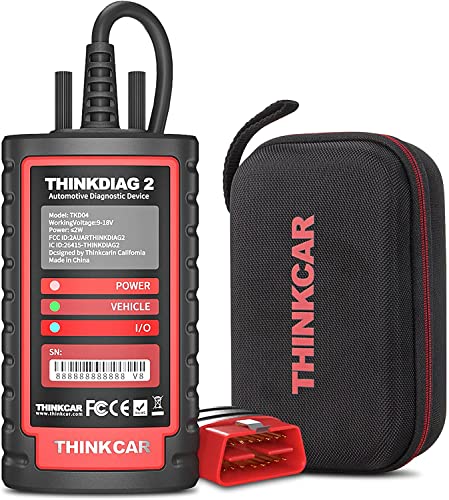 Thinkcar Obd2 Auto Diagnostica Thinkdiag 2 Bluetooth 5.0 Diagnosi Auto Di Obd2 Tutti Sistema, Servizio Di Ripristino 16 & Can-Fd Codice Di Errore Obd2