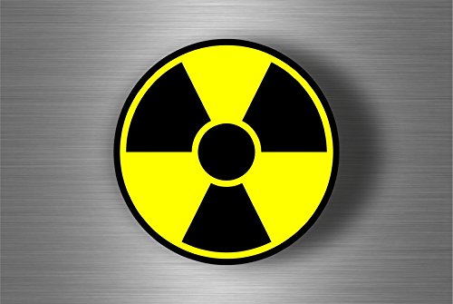 Akacha Adesivi Adesivo Sticker Moto Auto Biker Casco Tuning Biohazard Zombie Nuclear