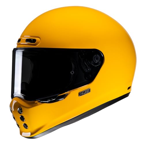 Hjc, Casco Moto Integrale V10 Solid Deep Yellow, L