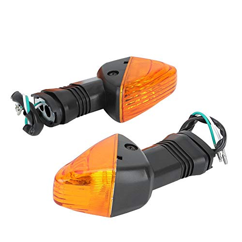 Kle 650 Indicators - Freccia Kle 500 - Lampada Per Indicatore Di Direzione 2Pcs Adatta Per Accessori Di Modifica Moto Zx-6R(Nero Giallo)