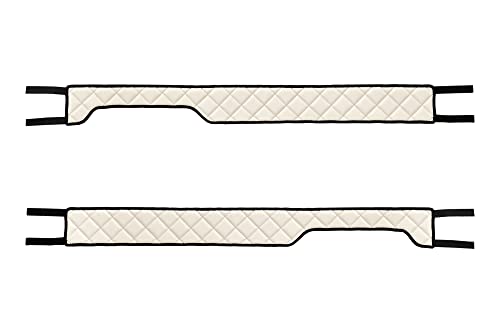F-Core Copertura Base Del Sedile Camion Compatibile Per Volvo Fh 4 01.13-12.19 Fh 5 01.20- Champagne
