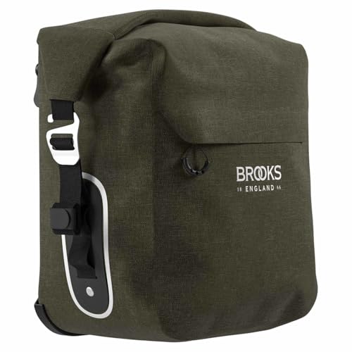 Brooks Gepäckträgertasche Scape Pannier Small, Grün, 80032211
