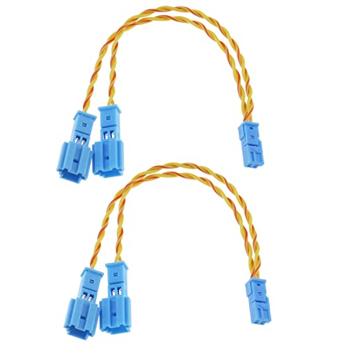 Be In Your Mind 2 Pezzi Connettore Del Cablaggio Del Tweeter Dell'Altoparlante Compatibile Con Bmw X1/X3/X5 F10/F18/F30/F20/E60/E90/E70 Cablaggio Dell