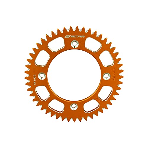 Scar Corona Ergal Compatibile Con Ktm 85 Sx 04-22, Arancione - 49 Denti