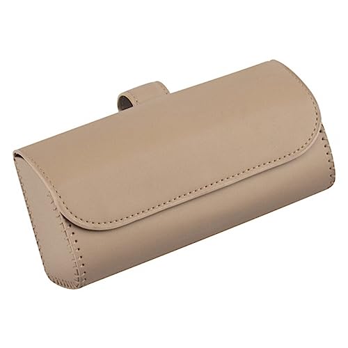 Dongker Scatola Di Occhiali Per Auto, Supporto Per Occhiali Da Sole Con Chiusura Scatola Di Immagazzinaggio Per Carte Di Visiera Auto Moneta Chiavi