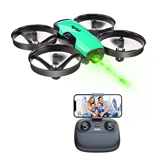 Loolinn | Drone Giocattolo Con Telecamera Per Bambini - Mini Quadricottero Radiocomandato Con Videocamera Orientabile, Due Batterie, C0 (Idea Regalo)