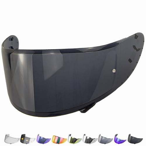 Everalo Visiera Compatibile Con Shoei Nxr - Ryd - X Spirit 3 - Z7 - Rf1200 - X14 - Cwr 1 - Cwr F - Visiere Casco Pinlock Ready - Antigraffio E Antineb