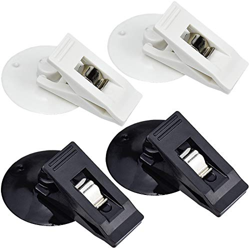 Demason 2 Pezzi Clip Per Biglietti Auto, Ventosa Per Biglietti Di Parcheggio, Supporto Per Biglietto Di Parcheggio, Supporto Per Parabrezza, Clip Per