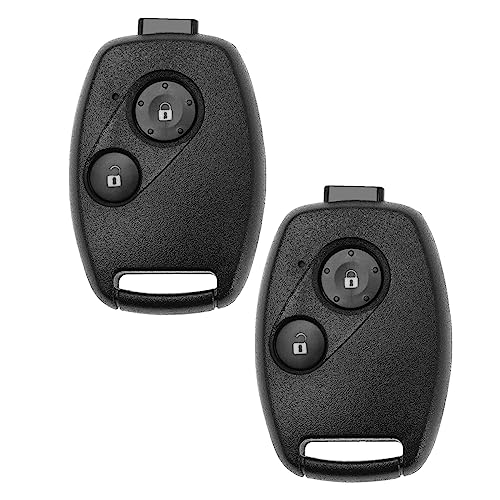 Emsea 2 Set Di Ricambio Per Chiave Telecomando Auto Con 2 Pulsanti Compatibile Con Honda Civic Jazz Crv Insight Record Fit Frv Con Custodia Per Chiave