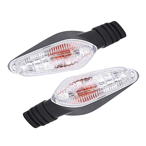 Yctze Coppia Di Indicatori Di Direzione, Abs, Per Indicatori Di Direzione, Adatti Per Streetfighter 848 1099 Multistrada 1200(Lente Trasparente)