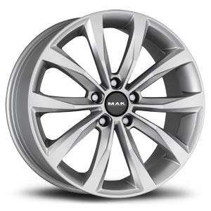 Mak Wolf Cerchi In Lega Silver 6.5X16 5X114,3