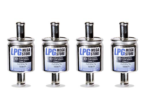 4 Filtri A Gas Da 14 Mm, Per Auto, Gpl, Universale