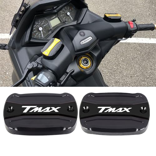 For Tmax500 Tmax530 Tmax560 T-Max 500 530 Sx Dx 560 Tech Max Motorcycle Accessories Front Brake Full Gear Relay Tank Cover (Black)