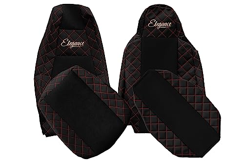 F-Core Coprisedili Camion Compatibile Per Scania S Nextgen R Nextgen P Nextgen L Nextgen G Nextgen 01.17- Conducente Integrati Passeggero Integrati Po
