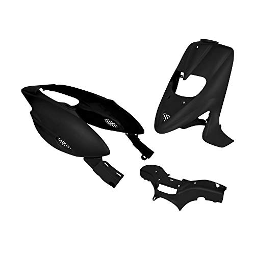 Type Origine Kit Carenatura, 5 Pezzi, Colore: Nero, Per Gilera Stalker 50