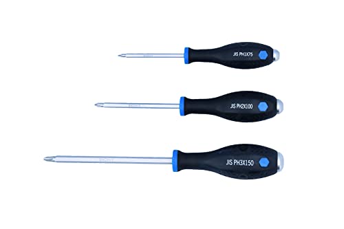 Laser 8037 Jis Pound Thru Screwdrivers 3Pc