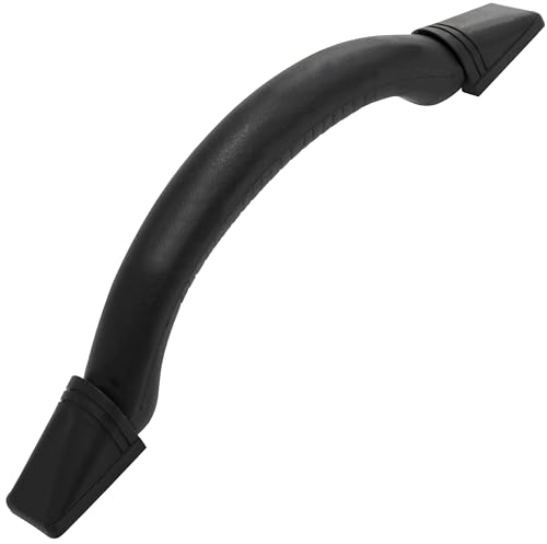 Aerzetix - C71153 - Kit Di Maniglia Per Valigia Borsa Per Bagaglio + Viteria Inclusa - Interasse 175Mm - Colore Nero - In Plastica