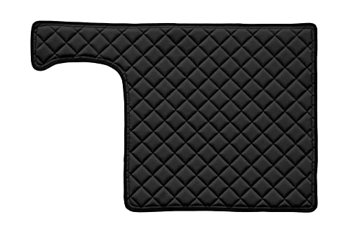F-Core Tappeto Centrale (Per Il Tunnel) Camion Compatibile Per Man Tgx 01.07-03.20 Nero