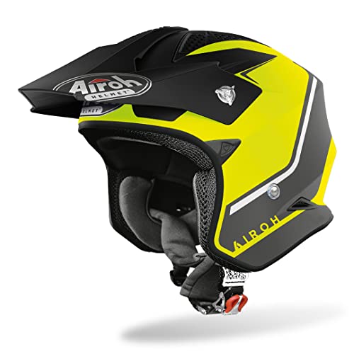 Airoh Casco Trr S Keen Yellow Matt M
