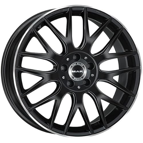 Cerchio In Lega Mak Arrow 9X18 5X112 Et 33 Gloss Black Mirror Ring