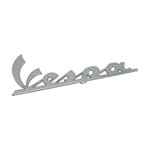 10470 Targhetta Vespa Adesiva Anteriore Vespa Lx Gt Piccola Resinata Cromata