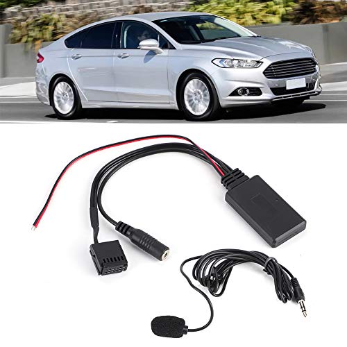 Adattatore Bluetooth, Cavo Adattatore Bluetooth Per Auto Aux-In Con Microfono Per Chiamate In Vivavoce Per Ford Focus 6000Cd