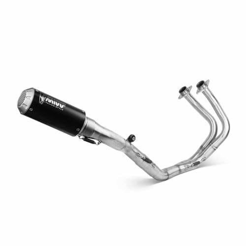 Mivv Impianto Completo 2 X 1 Standard Mk3 In Acciaio Inox, Compatibile Con Kawasaki Ninja 650 650 Cc A Partire Dall'Anno Di Costruzione 17