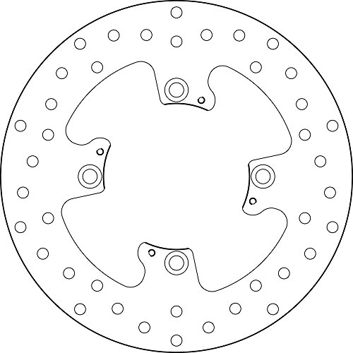Brembo Disco Freno Brembo Oro Fisso - 68B407N6