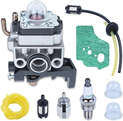 Carburatore Kit Di Ricambi Per Honda Motore Gx35 Gx25 Fg110 Hht25 Hht35, Adefol Carburatore + Filtro Aria + Candela + Guarnizione + Filtro Carburante 
