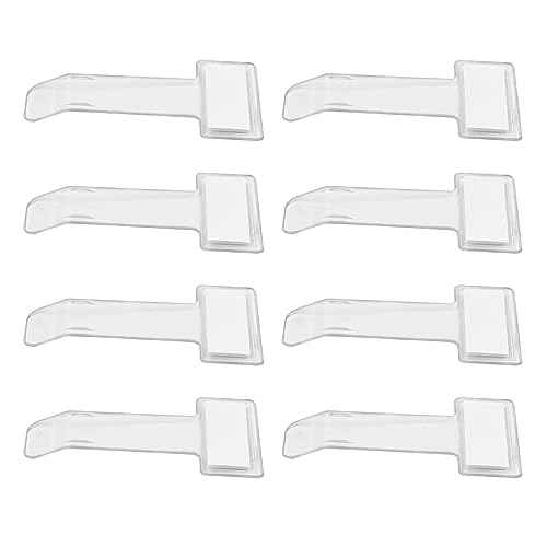 Taface 8 Supporti Trasparenti Per Biglietti Di Parcheggio, Porta Biglietti Con Colla, Porta Biglietti Per Auto Trasparente, Adatti Per Auto