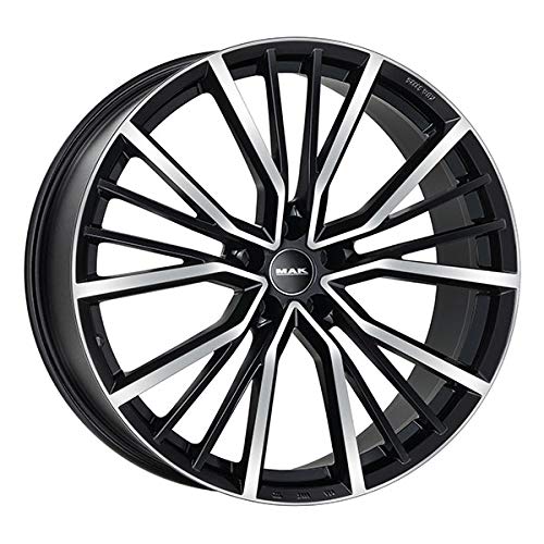 Cerchio In Lega Mak Union 7.5X17 5X100 Et 46 Black Mirror