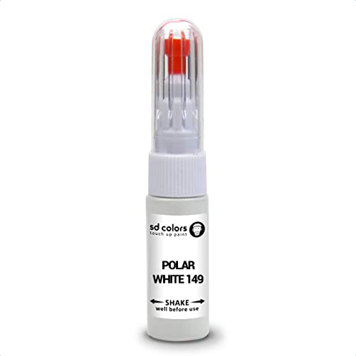 Sd Colors Bianco Polare 149 Сompatible Con Mercedes New Touch Up Paint Pen Kit Di Riparazione 20 Ml Grafico Spazzola Colore Code 149 Polar White
