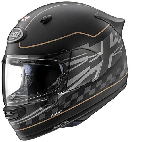 Arai Quantic Dark Citizen - Casco Integrale (Nero/Oro), M (57)
