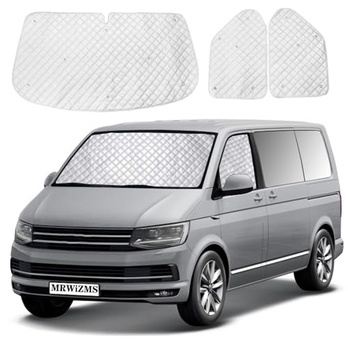 Tenda Parasole Per Finestra Camper Vw T5 T6, Copri Parabrezza Per Auto, Protezione Uv Non Tessuta In Alluminio Premium, Parasole Per Parabrezza Vw Mig