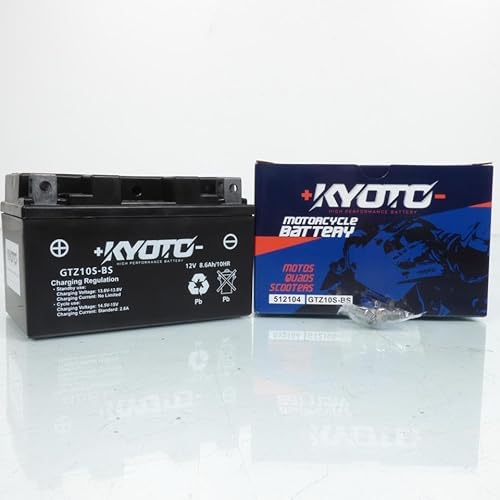 Kyoto - Batteria Per Moto Yamaha 800 Fz8 2010 – 2016 Gtz10S-Bs Sla / 12 V 8,6 Ah
