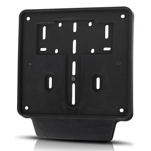 Supporto Universale Per Targa Per Moto, Accessori Per Moto, Porta Targa Posteriore Con Nastro Per Adesivi E/O Riflettenti, Cornice Targa Per Moto, Acc