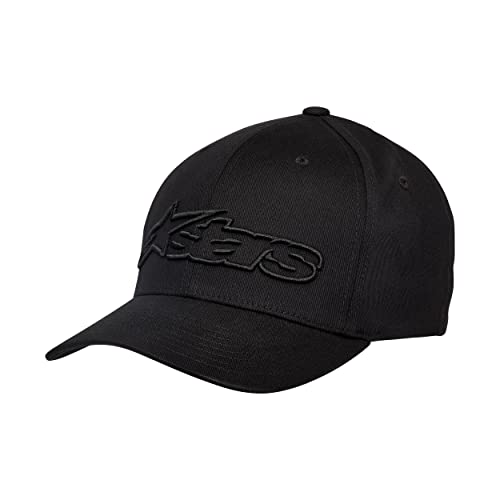 Alpinestars Blaze Flexfit, Capellino Da Basebal Uomo, Nero / Nero, 23X