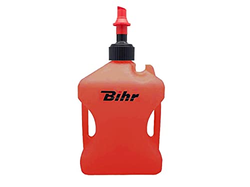 Bihr Home Track - Bidone Benzina Omologato Tüv, 10 L, Colore: Rosso
